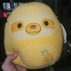 NWT Bermuda the Pineapple 🍍 Sloth Select Series Squishmallow 8"